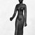  <em>The Goddess Neith</em>, ca. 380-30 B.C.E. or later. Bronze, electrum, 12 3/8 x 4 3/4 x 2 5/8 in. (31.4 x 12.1 x 6.7 cm). Brooklyn Museum, Charles Edwin Wilbour Fund, 37.357E. Creative Commons-BY (Photo: Brooklyn Museum, 37.357E_NegA_glass_bw_SL4.jpg)