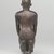  <em>Kneeling Figure of Harbes</em>, ca. 664-610 B.C.E. Bronze, 4 5/8 x 1 7/8 x 2 1/8 in. (11.7 x 4.7 x 5.4 cm). Brooklyn Museum, Charles Edwin Wilbour Fund, 37.360E. Creative Commons-BY (Photo: Brooklyn Museum, 37.360E_rear.jpg)