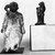  <em>Statuette of the Child Horus</em>, 4th-3rd century B.C.E. Bronze, plaster, 5 3/8 x 2 5/8 in. (13.7 x 6.6 cm). Brooklyn Museum, Charles Edwin Wilbour Fund, 37.364E. Creative Commons-BY (Photo: Brooklyn Museum, 37.364E_NegI_glass_bw_SL4.jpg)