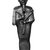  <em>Statue of Osiris</em>, 664-525 B.C.E., or later. Bronze, 8 1/8 x 2 1/16 x 2 1/4 in. (20.6 x 5.2 x 5.7 cm). Brooklyn Museum, Charles Edwin Wilbour Fund, 37.372E. Creative Commons-BY (Photo: Brooklyn Museum, 37.372E_NegA_glass_bw_SL4.jpg)