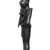  <em>Statue of Osiris</em>, 664-525 B.C.E., or later. Bronze, 8 1/8 x 2 1/16 x 2 1/4 in. (20.6 x 5.2 x 5.7 cm). Brooklyn Museum, Charles Edwin Wilbour Fund, 37.372E. Creative Commons-BY (Photo: Brooklyn Museum, 37.372E_NegB_glass_bw_SL4.jpg)