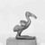 <em>Small Statue of an Ibis</em>, 305-30 B.C.E. Bronze, 3 5/16 x 1 1/8 x 2 3/16 in. (8.4 x 2.8 x 5.6 cm). Brooklyn Museum, Charles Edwin Wilbour Fund, 37.382E. Creative Commons-BY (Photo: Brooklyn Museum, 37.382E_glass_SL1.jpg)