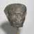  <em>Fragmentary Head</em>, ca. 1759-1675 B.C.E. Granite, 5 3/8 x 4 1/8 x 3 7/8 in. (13.7 x 10.5 x 9.8 cm). Brooklyn Museum, Gift of Mrs. Frederic B. Pratt, 37.394. Creative Commons-BY (Photo: Brooklyn Museum, 37.394_front_PS2.jpg)