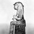Egyptian. <em>Isis Nursing Horus</em>, ca. 712-525 B.C.E. Egyptian alabaster (calcite), bronze, 7 3/8 x 2 1/4 x 5 5/16 in. (18.7 x 5.7 x 13.5 cm). Brooklyn Museum, Charles Edwin Wilbour Fund, 37.400Ea-c. Creative Commons-BY (Photo: Brooklyn Museum, 37.400E_Neg2G_glass_bw_SL4.jpg)