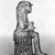 Egyptian. <em>Isis Nursing Horus</em>, ca. 712-525 B.C.E. Egyptian alabaster (calcite), bronze, 7 3/8 x 2 1/4 x 5 5/16 in. (18.7 x 5.7 x 13.5 cm). Brooklyn Museum, Charles Edwin Wilbour Fund, 37.400Ea-c. Creative Commons-BY (Photo: Brooklyn Museum, 37.400E_Neg2H_glass_bw_SL4.jpg)