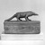  <em>Shrew Coffin of Pahapy</em>, 664–30 B.C.E. Bronze, 2 1/8 x 1 1/2 x 3 1/2 in., 0.6 lb. (5.4 x 3.8 x 8.9 cm, 0.25kg). Brooklyn Museum, Charles Edwin Wilbour Fund, 37.411Ea-b. Creative Commons-BY (Photo: Brooklyn Museum, 37.411E_bw_SL1.jpg)