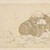 <em>Egoyomi (Rats and Rice Bales)</em>, 1790-1795. Color woodblock print on paper, sheet: 3 7/16 x 5 3/16 in. (8.7 x 13.2 cm). Brooklyn Museum, By exchange, 37.438 (Photo: Brooklyn Museum, 37.438_IMLS_SL2.jpg)
