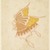  <em>Egoyomi (Butterfly)</em>, 18th century. Color woodblock print on paper, Image: 3 1/8 x 4 3/16 in. (8 x 10.7 cm). Brooklyn Museum, By exchange, 37.447 (Photo: Brooklyn Museum, 37.447_IMLS_SL2.jpg)