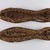  <em>Pair of Sandals</em>, 3rd-4th century C.E. Palm leaf, grass, dye, 1/2 × 6 15/16 in. (1.3 × 17.7 cm). Brooklyn Museum, Charles Edwin Wilbour Fund, 37.469Ea-b. Creative Commons-BY (Photo: Brooklyn Museum, 37.469Ea-b_back_PS22.jpg)