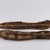  <em>Pair of Sandals</em>, 3rd–4th century C.E. Palm leaf, grass, dye, 1/2 × 6 15/16 in. (1.3 × 17.7 cm). Brooklyn Museum, Charles Edwin Wilbour Fund, 37.469Ea-b. Creative Commons-BY (Photo: Brooklyn Museum, 37.469Ea-b_side_PS22.jpg)