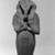  <em>Shabty of Akhenaten</em>, ca. 1352-1336 B.C.E. Limestone, pigment, 10 1/2 × 4 × 2 1/2 in., 4.5 lb. (26.7 × 10.2 × 6.4 cm, 2.04kg). Brooklyn Museum, Charles Edwin Wilbour Fund, 37.499. Creative Commons-BY (Photo: Brooklyn Museum, 37.499_front_bw.jpg)