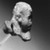  <em>Fragmentary Shabti of Akhenaten</em>, ca. 1352-1336 B.C.E. Limestone, 2 1/2 x 1 15/16 in. (6.4 x 4.9 cm). Brooklyn Museum, Charles Edwin Wilbour Fund, 37.509. Creative Commons-BY (Photo: Brooklyn Museum, 37.509_right_bw.jpg)