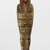 Egyptian. <em>Cartonnage of the Priest Hor(us)</em>, ca. 760–558 B.C.E. Linen, pigment, gesso, human remains, 69 1/2 x 18 x 13 in. (176.5 x 45.7 x 33 cm). Brooklyn Museum, Charles Edwin Wilbour Fund, 37.50E. Creative Commons-BY (Photo: Brooklyn Museum, 37.50E_front_PS22.jpg)