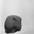  <em>Fragmentary Figure of Akhenaten</em>, ca. 1352-1336 B.C.E. Quartzite or sandstone, 2 3/16 x 2 1/16 in. (5.5 x 5.3 cm). Brooklyn Museum, Charles Edwin Wilbour Fund, 37.514. Creative Commons-BY (Photo: Brooklyn Museum, 37.514_right_bw.jpg)