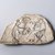  <em>Cat and Mouse</em>, ca. 1295-1075 B.C.E. Limestone, ink, 3 1/2 x 6 13/16 x 7/16 in. (8.9 x 17.3 x 1.1 cm). Brooklyn Museum, Charles Edwin Wilbour Fund, 37.51E. Creative Commons-BY (Photo: Brooklyn Museum (Gavin Ashworth,er), 37.51E_Gavin_Ashworth_photograph.jpg)