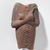  <em>Shabty of Akhenaten</em>, ca. 1352-1336 B.C.E. Sandstone (?), 5 1/4 × 3 1/4 × 1 3/4 in., 1 lb. (13.3 × 8.3 × 4.4 cm, 0.45kg). Brooklyn Museum, Charles Edwin Wilbour Fund, 37.545. Creative Commons-BY (Photo: , 37.545_PS9.jpg)