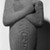 <em>Fragmentary Shabti of Akhenaten</em>, ca. 1352-1336 B.C.E. Sandstone?, 4 13/16 x 3 3/16 x 2 in. (12.2 x 8.1 x 5.1 cm). Brooklyn Museum, Charles Edwin Wilbour Fund, 37.553. Creative Commons-BY (Photo: Brooklyn Museum, 37.553_bw.jpg)
