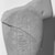  <em>Fragmentary Shabti of Akhenaten</em>, ca. 1352-1336 B.C.E. Limestone, 3 15/16 x 2 15/16 x 2 in. (10 x 7.5 x 5.1 cm). Brooklyn Museum, Charles Edwin Wilbour Fund, 37.555. Creative Commons-BY (Photo: Brooklyn Museum, 37.555_bw.jpg)