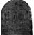 Egyptian. <em>Grave Stela of Nehemes-Ra-tawy</em>, ca. 760-525 B.C.E. Limestone, pigment, 10 3/8 x 8 3/8 x 2 1/2 in., 13 lb. (26.4 x 21.3 x 6.4 cm, 5.9kg). Brooklyn Museum, Charles Edwin Wilbour Fund, 37.588E. Creative Commons-BY (Photo: Brooklyn Museum, 37.588E_NegA_glass_bw_SL4.jpg)