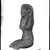  <em>Seated Goddess</em>, 305-30 B.C.E. Plaster, wood, pigment, 21 × 4 13/16 × 12 1/16 in. (53.4 × 12.2 × 30.7 cm). Brooklyn Museum, Charles Edwin Wilbour Fund
, 37.594Ea-b. Creative Commons-BY (Photo: Brooklyn Museum, 37.594Ea-b_NegA_SL4.jpg)