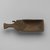  <em>Rectangular Toilet Spoon with Handle</em>, ca. 1539-1292 B.C.E. Wood, 1 9/16 width x 1 3/16 x 5 5/16 in. total length (4 x 3 x 13.5 cm). Brooklyn Museum, Charles Edwin Wilbour Fund, 37.618E. Creative Commons-BY (Photo: Brooklyn Museum, 37.618E_front_PS2.jpg)