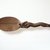  <em>Spoon with Jackal Handle</em>, ca. 1539-1292 B.C.E. Wood, 2 5/8 × 9/16 × 10 7/16 in. (6.7 × 1.4 × 26.5 cm). Brooklyn Museum, Charles Edwin Wilbour Fund, 37.623E. Creative Commons-BY (Photo: Brooklyn Museum, 37.623E_SL1.jpg)