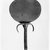  <em>Mirror with Handle Decorated with Braid and Wavy Lines</em>, ca. 1539-1292 B.C.E. Bronze, 7 15/16 × 4 5/8 × 3 3/4 in. (20.1 × 11.7 × 9.5 cm). Brooklyn Museum, Charles Edwin Wilbour Fund, 37.639E. Creative Commons-BY (Photo: Brooklyn Museum, 37.639E_NegL_print_bw_SL4.jpg)