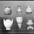  <em>Kohl Pot on Base</em>, ca. 1479-1390 B.C.E. Egyptian alabaster (calcite), 3 1/16 x 2 5/16 in. (7.8 x 5.8 cm). Brooklyn Museum, Charles Edwin Wilbour Fund, 37.640E. Creative Commons-BY (Photo: , 37.66E_37.389E_37.108E_37.1575E_37.399E_37.640E_GrpA_SL4.jpg)