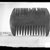 Coptic. <em>Comb</em>, 395-642 C.E. Wood, 3 3/16 x 3/8 x 4 1/2 in. (8.1 x 1 x 11.4 cm). Brooklyn Museum, Charles Edwin Wilbour Fund, 37.670E. Creative Commons-BY (Photo: Brooklyn Museum, 37.670E_NegA_SL4.jpg)