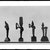  <em>Small Double Statuette of Osiris on a Common Base</em>. Bronze, 1 5/8 x 11/16 x 3/16 in. (4.2 x 1.7 x 0.5 cm). Brooklyn Museum, Charles Edwin Wilbour Fund, 37.681E. Creative Commons-BY (Photo: , 37.680E_37.681E_37.683E_37.685E_GrpA_SL4.jpg)
