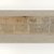  <em>Long Narrow Linen Strip Inscribed with Chapter from the Book of the Dead</em>, 664-332 B.C.E. (possibly). Linen, pigment, 3 9/16 x 40 9/16 in. (9 x 103 cm). Brooklyn Museum, Charles Edwin Wilbour Fund, 37.902E. Creative Commons-BY (Photo: Brooklyn Museum, 37.902E_PS6.jpg)