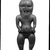  <em>Figure of Bes with Bracelets</em>, ca. 1539-1075 B.C.E. Wood (ebony?), bronze, 5 1/2 × 2 1/16 × 1 3/16 in. (14 × 5.3 × 3 cm). Brooklyn Museum, Charles Edwin Wilbour Fund, 37.920E. Creative Commons-BY (Photo: Brooklyn Museum, 37.920E_NegA_SL4.jpg)