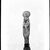  <em>Standing Lion-Headed Goddess</em>, 664-343 B.C.E. Faience, overall: 3 1/4 x 13/16 x 7/8 in. (8.3 x 2 x 2.3 cm). Brooklyn Museum, Charles Edwin Wilbour Fund, 37.943E. Creative Commons-BY (Photo: , 37.943E_NegF_SL4.jpg)