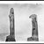  <em>Figure of the God Thoth</em>, 664-343 B.C.E. Faience, 2 7/8 x 3/4 x 1 3/16 in. (7.3 x 1.9 x 3 cm). Brooklyn Museum, Charles Edwin Wilbour Fund, 37.946E. Creative Commons-BY (Photo: , 37.946E_37.973E_GrpB_SL4.jpg)