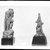  <em>Figure of Pataikos</em>, 664–525 B.C.E. Faience, 2 7/16 x 13/16 x 1 1/16 in. (6.2 x 2 x 2.7 cm). Brooklyn Museum, Charles Edwin Wilbour Fund, 37.998E. Creative Commons-BY (Photo: , 37.949E_37.998E_GrpA_SL4.jpg)
