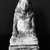  <em>Seated Statuette of Si-Hathor</em>, ca. 1818-1630 B.C.E. Limestone, pigment, 10 1/4 x 6 x 7 5/8 in. (26 x 15.2 x 19.4 cm). Brooklyn Museum, Charles Edwin Wilbour Fund, 37.97E. Creative Commons-BY (Photo: Brooklyn Museum, 37.97E_NegA_glass_bw_SL4.jpg)