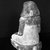  <em>Seated Statuette of Si-Hathor</em>, ca. 1818-1630 B.C.E. Limestone, pigment, 10 1/4 x 6 x 7 5/8 in. (26 x 15.2 x 19.4 cm). Brooklyn Museum, Charles Edwin Wilbour Fund, 37.97E. Creative Commons-BY (Photo: Brooklyn Museum, 37.97E_NegB_glass_bw_SL4.jpg)