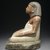  <em>Seated Statuette of Si-Hathor</em>, ca. 1818-1630 B.C.E. Limestone, pigment, 10 1/4 x 6 x 7 5/8 in. (26 x 15.2 x 19.4 cm). Brooklyn Museum, Charles Edwin Wilbour Fund, 37.97E. Creative Commons-BY (Photo: Brooklyn Museum, 37.97E_profile_PS2.jpg)