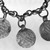  <em>Chain, Worn by a Woman</em>. Silver plus a mixture of copper and iron Brooklyn Museum, Gift of Mr. and Mrs. George W. Davison, 38.108. Creative Commons-BY (Photo: Brooklyn Museum, 38.108_negE_bw.jpg)