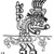 Nazca. <em>Mantle ("The Paracas Textile")</em>, 100-300 C.E. Cotton, camelid fiber, 24 5/8 × 58 11/16 in. (62.5 × 149 cm). Brooklyn Museum, John Thomas Underwood Memorial Fund, 38.121 (Photo: Brooklyn Museum, 38.121_border_figure15_sketch.jpg)