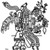 Nazca. <em>Mantle ("The Paracas Textile")</em>, 100-300 C.E. Cotton, camelid fiber, 24 5/8 × 58 11/16 in. (62.5 × 149 cm). Brooklyn Museum, John Thomas Underwood Memorial Fund, 38.121 (Photo: Brooklyn Museum, 38.121_border_figure21_sketch.jpg)