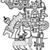 Nazca. <em>Mantle ("The Paracas Textile")</em>, 100-300 C.E. Cotton, camelid fiber, 24 5/8 × 58 11/16 in. (62.5 × 149 cm). Brooklyn Museum, John Thomas Underwood Memorial Fund, 38.121 (Photo: Brooklyn Museum, 38.121_border_figure46_sketch.jpg)