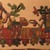 Nasca. <em>Mantle ("The Paracas Textile")</em>, 100-300 C.E. Cotton, camelid fiber, 24 5/8 × 58 11/16 in. (62.5 × 149 cm). Brooklyn Museum, John Thomas Underwood Memorial Fund, 38.121 (Photo: Brooklyn Museum, 38.121_border_figure50_IMLS.jpg)