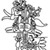 Nasca. <em>Mantle ("The Paracas Textile")</em>, 100-300 C.E. Cotton, camelid fiber, support: 67 1/4 × 33 1/4 in. (170.8 × 84.5 cm). Brooklyn Museum, John Thomas Underwood Memorial Fund, 38.121 (Photo: Brooklyn Museum, 38.121_border_figure90_sketch.jpg)