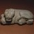 Aztec. <em>Reclining Jaguar</em>, 1400-1521. Volcanic stone, 5 x 11 x 5 3/4 in. (12.7 x 27.9 x 14.6 cm). Brooklyn Museum, Carll H. de Silver Fund, 38.45. Creative Commons-BY (Photo: Brooklyn Museum, 38.45_SL1.jpg)