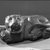 Aztec. <em>Reclining Jaguar</em>, 1400-1521. Volcanic stone, 5 x 11 x 5 3/4 in. (12.7 x 27.9 x 14.6 cm). Brooklyn Museum, Carll H. de Silver Fund, 38.45. Creative Commons-BY (Photo: Brooklyn Museum, 38.45_acetate_bw.jpg)