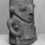 Muisca (Chibcha). <em>Effigy Vessel</em>, ca. 1000-1540. Ceramic, pigment, 4 × 3 × 2 1/2 in. (10.2 × 7.6 × 6.4 cm). Brooklyn Museum, Museum Expedition 1938, Dick S. Ramsay Fund, 38.577. Creative Commons-BY (Photo: Brooklyn Museum, 38.577_threequarter_acetate_bw.jpg)
