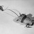 Native Alaskan. <em>Fishing Tackle (hook and lines)</em>, 19th century (possibly). Whalebone, intestines, metal, 8 1/4 x 1 9/16in. (21 x 4cm). Brooklyn Museum, Gift of Frank K. Fairchild, 38.732. Creative Commons-BY (Photo: Brooklyn Museum, 38.732_view2_acetate_bw.jpg)