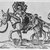 Erhard Schön (German, 1491-1542). <em>The Shrew ("Frau Seltenfried")</em>. Woodcut on laid paper, 6 7/16 x 14 in. (16.3 x 35.6 cm). Brooklyn Museum, Museum Collection Fund, 38.771 (Photo: Brooklyn Museum, 38.771_bw.jpg)