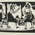 Erich Heckel (German, 1883-1970). <em>Samoans (Samoanerinnen)</em>, 1911. Woodcut on laid paper, Image: 8 1/16 x 13 1/4 in. (20.5 x 33.7 cm). Brooklyn Museum, By exchange, 38.796. © artist or artist's estate (Photo: Brooklyn Museum, 38.796_PS2.jpg)
